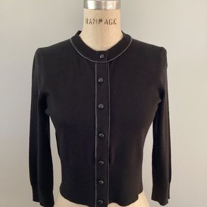 Ann Taylor Black Cardigan Size Small